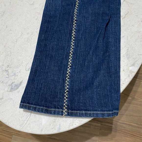 Talbots Size 12 Petite Stretch Jeans Topstitched - Picture 2 of 8